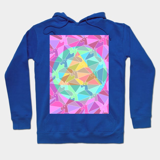 Psychedelic Unicorn Hoodie by Thatssounicorny